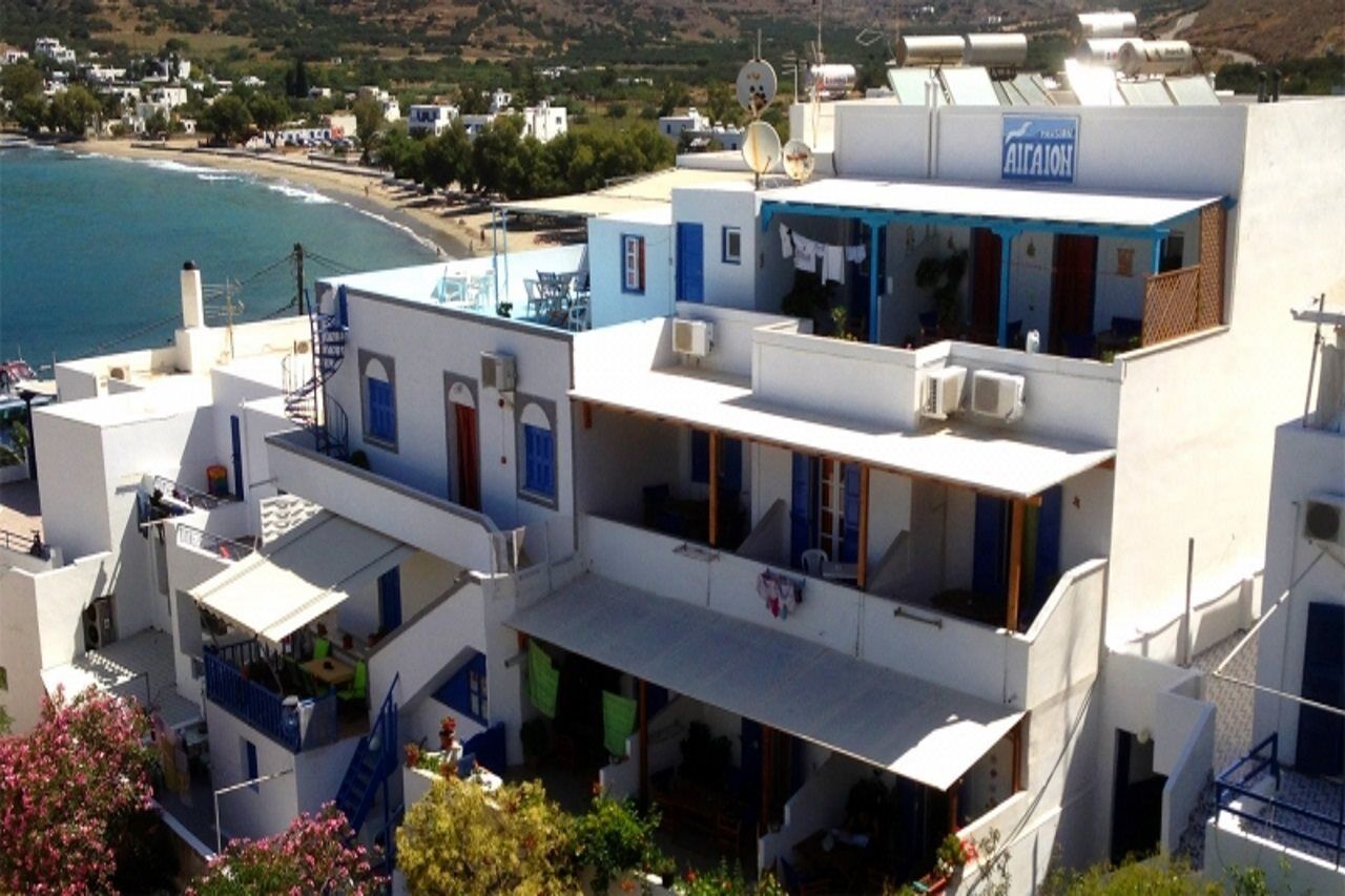 Aegeon Pension Aiyiáli Buitenkant foto